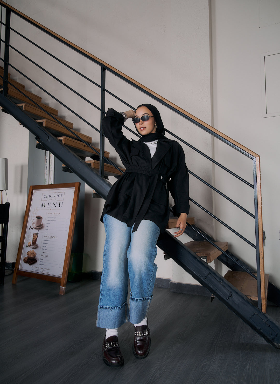 Black Linen Jacket
