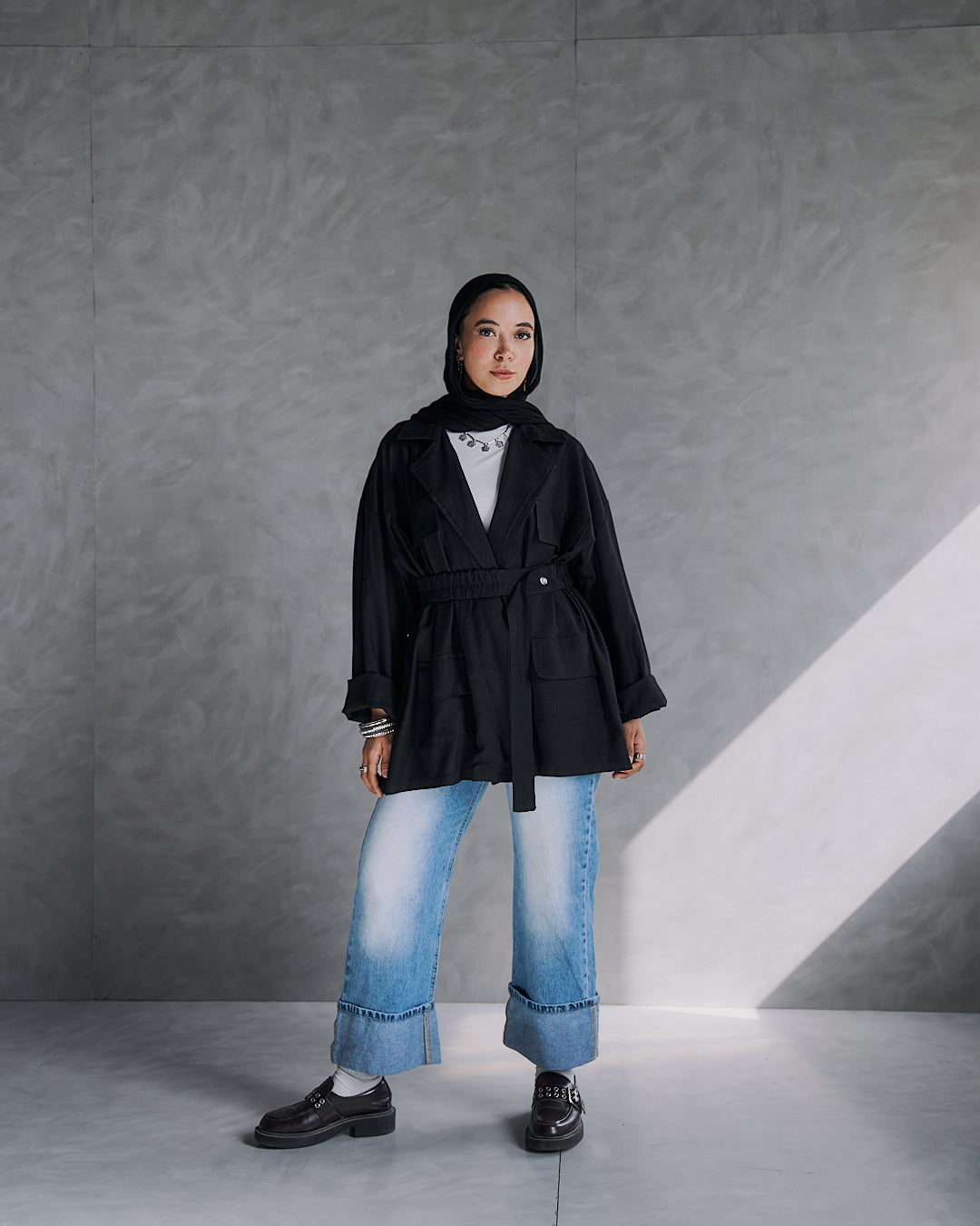 Black Linen Jacket