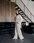Beige Linen Pants