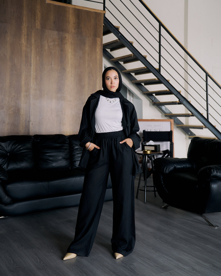 Black Linen Pants