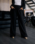 Black Linen Set