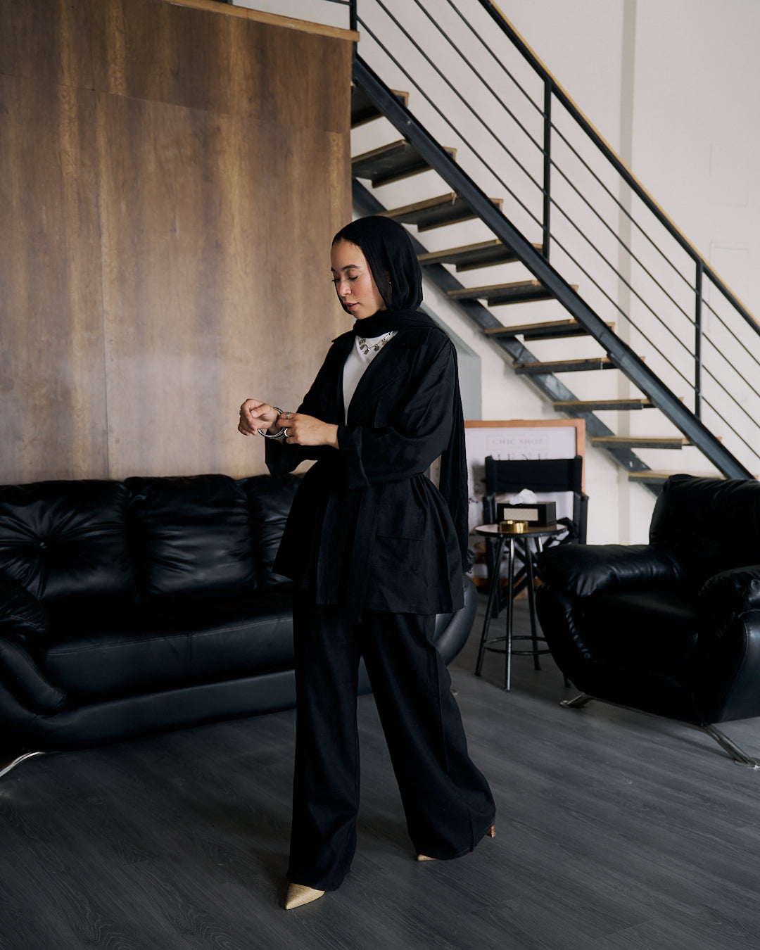 Black Linen Pants