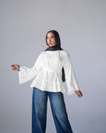 White Belted shirt