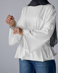 White Belted shirt